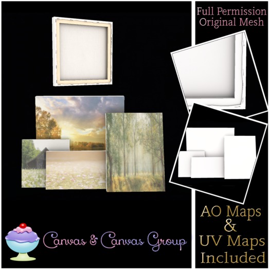 [Sherbert] Full perm Canvas & Canvas Group *MP SPECIAL*