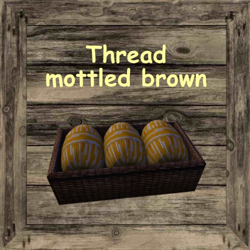 Storage Box Thread mottled brown