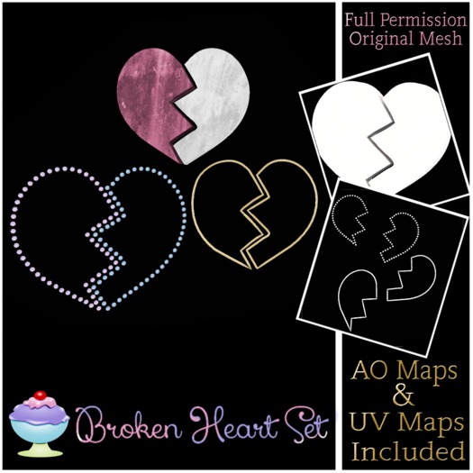 [Sherbert] Full perm Broken Heart Set *MP SPECIAL*