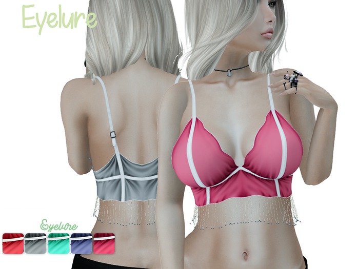 Eyelure Beaded Cami - Solids -  w/Fatpack HUD