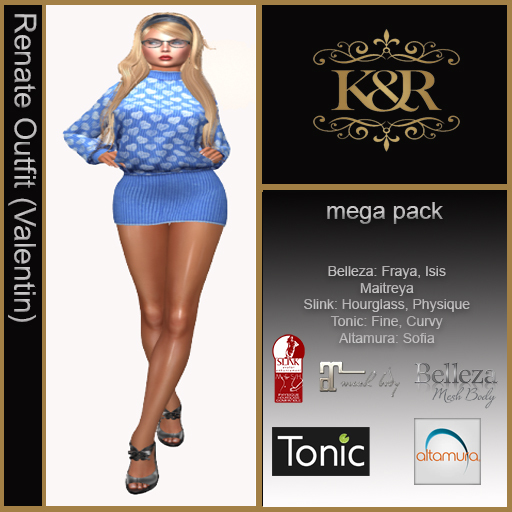 K & R - Renate - Swetter Dress  - Boxed