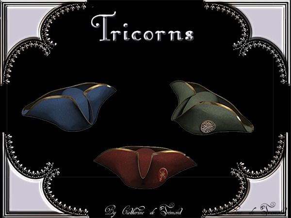 "CdT" Tricorns