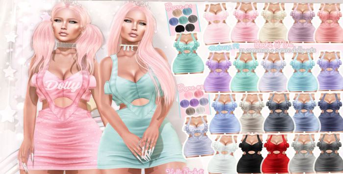 *HolliPocket* Poshy Mini Dress - New Jean 