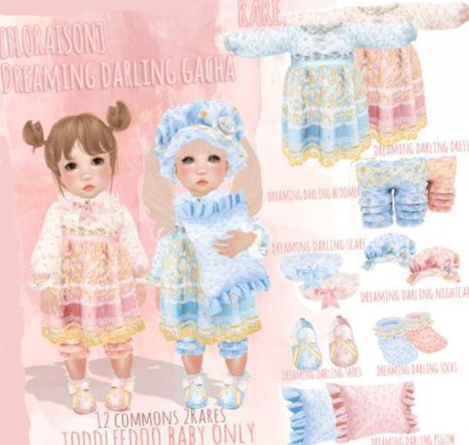 [FLORAISON] Dreaming darling nightcap (sky)