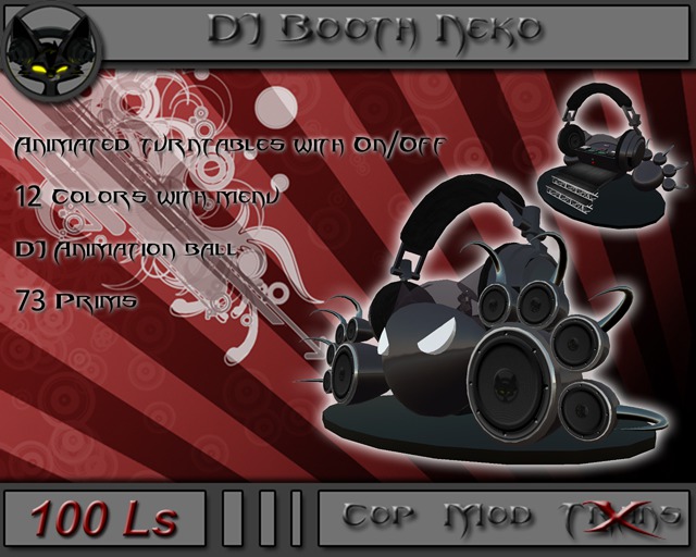 ~Cat's Sound~  DJ Booth Neko