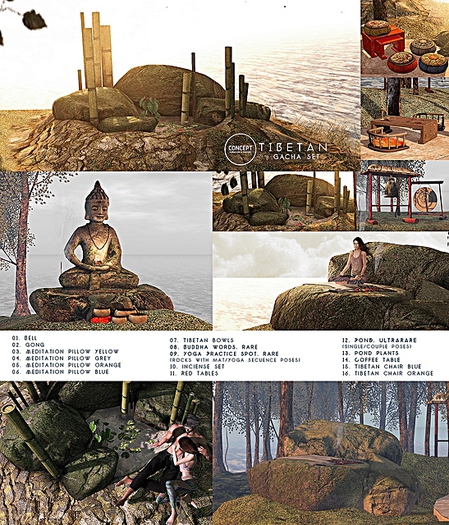 Concept} 14*. Tibetan. Coffee table