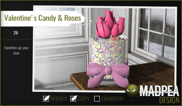 MadPea Valentine's Candy & Roses (add)