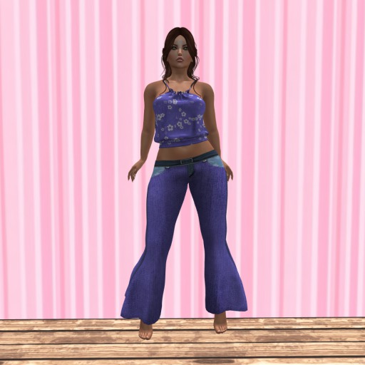 Julie Top/Pants Purple