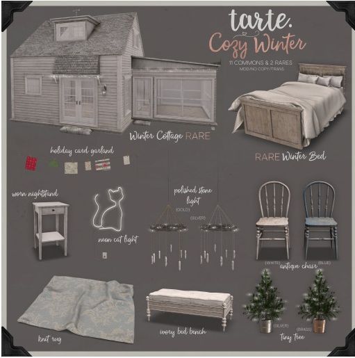 tarte. tiny tree (silver)