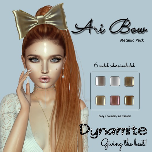 * Dynamite Store * Ari Bow METALLIC