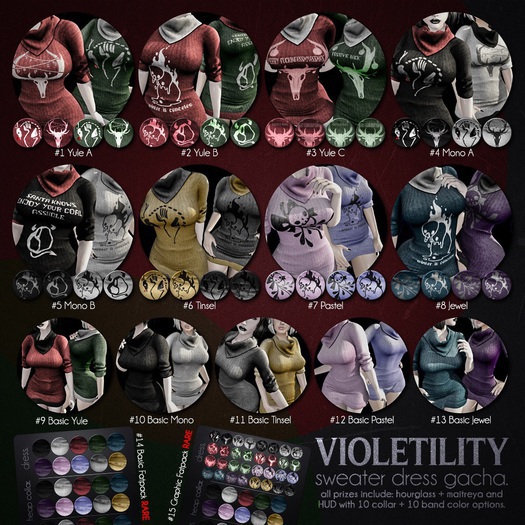 Violetility - Sweater Dress #12