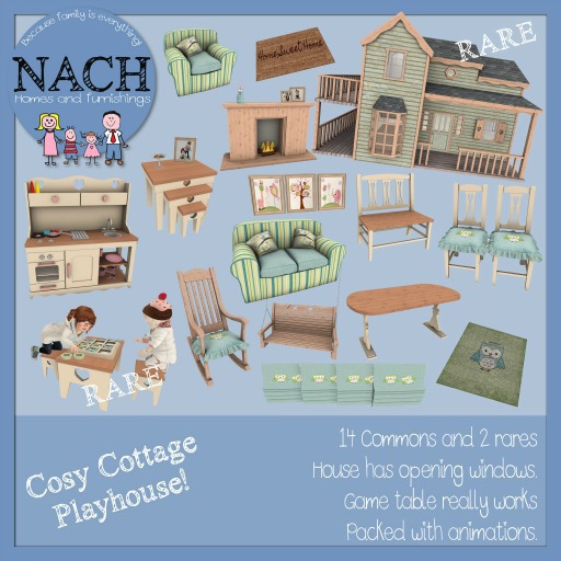 NACH Cosy Cottage Blinds Boxed