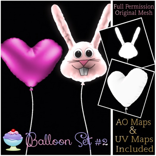 [Sherbert] Full perm Balloon Set #2 *Retirement Sale*