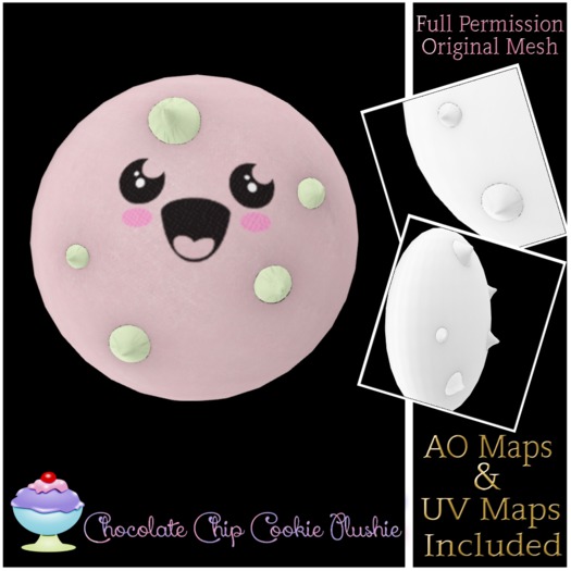 [Sherbert] FP Cholcolate Chip Cookie Plushie (ADD TO UNPACK)