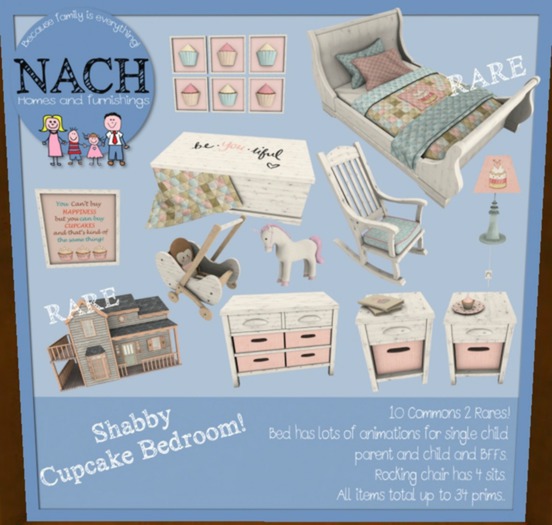 NACH Shabby Pram Decor