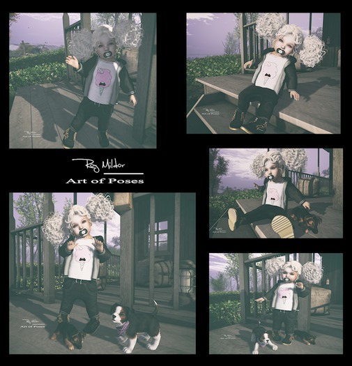 RM ~ Art Of Poses ~ KID POSE STAND /ADD ME