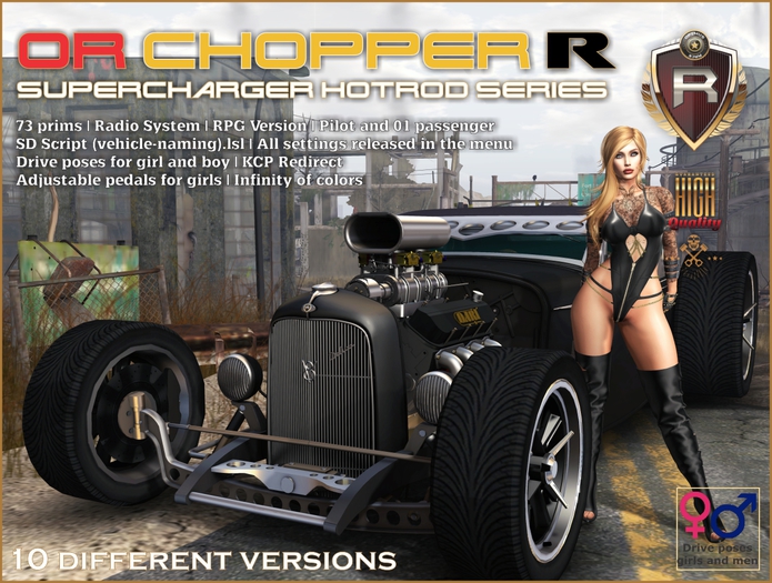 OR CHOPPER R SUPERCHARGER HOTROD SERIES