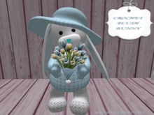BMC55..CROCHET PLUSH BUNNY.