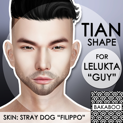 Bakaboo - LeLutka Guy Head Shape - Tian