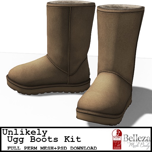 Unlikely Mesh Ugg Boots Kit DEMO