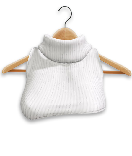 Bubble-Eva Top White