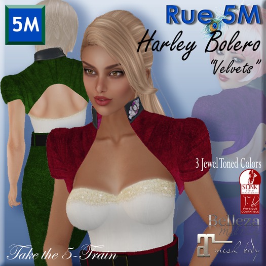 Rue 5M "Harley" Bolero [Velvets]