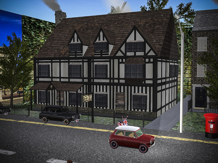 Mesh English Hotel/Pub Inspired by Shakespeare's House