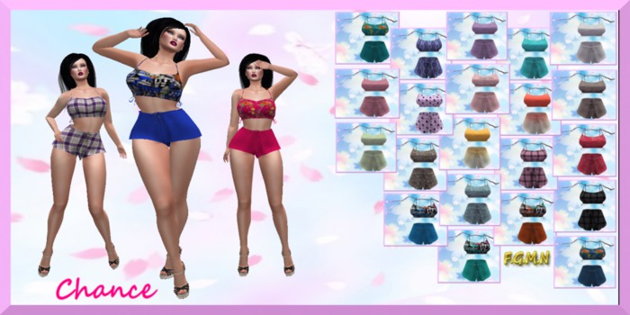 F.G.M.N/Chance Top & Pants