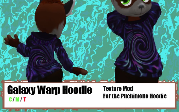 Galaxy Warp Hoodie Texture Mod