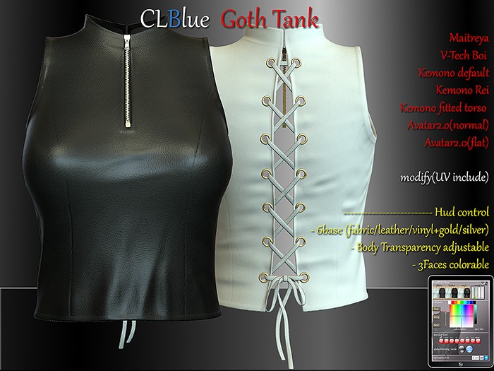 CLBlue-GothTank