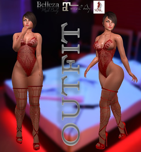 J.C OUTFIT # 47 # Red