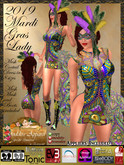 *Goddess* 2019 Mardi Gras Ladies' Cocktail Dress