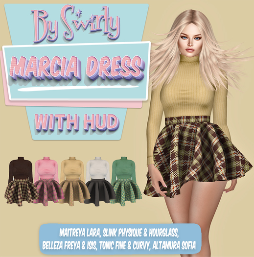 *By Swirly* Marcia Dress