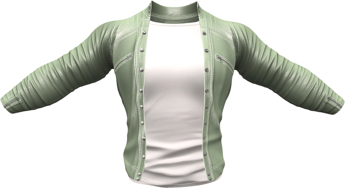 RIOT / Ace Leather jacket - Moss | Jake / Gianni / Slink / Adam