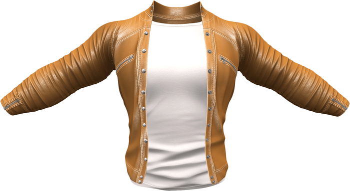 RIOT / Ace Leather jacket - Pumpkin | Jake / Gianni / Slink / Adam