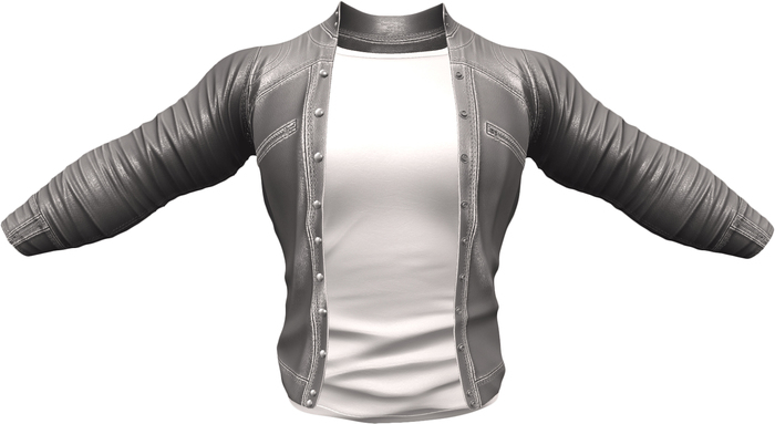 RIOT / Ace Leather jacket - Stone | Jake / Gianni / Slink / Adam