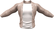 RIOT / Ace Leather jacket - Taupe | Jake / Gianni / Slink / Adam