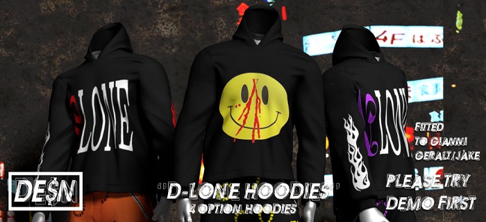 DE$N - ''DLONE HOODIES'' FATPACK(ADD ME).