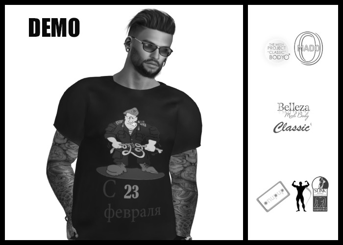Demo / Men's T-shirt from February 23 / #1