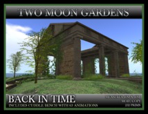TMG - BACK IN TIME - Landscape Garden, Roman Temple Ruin with dance floor