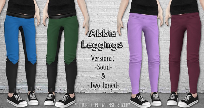 LP - Light Orange (Solid) - Abbie Leggings - Wear me