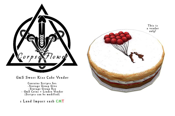 [CF] G&S Sweet Kiss Cake Vendor