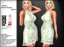 .:S&B:. Dress Dayna green