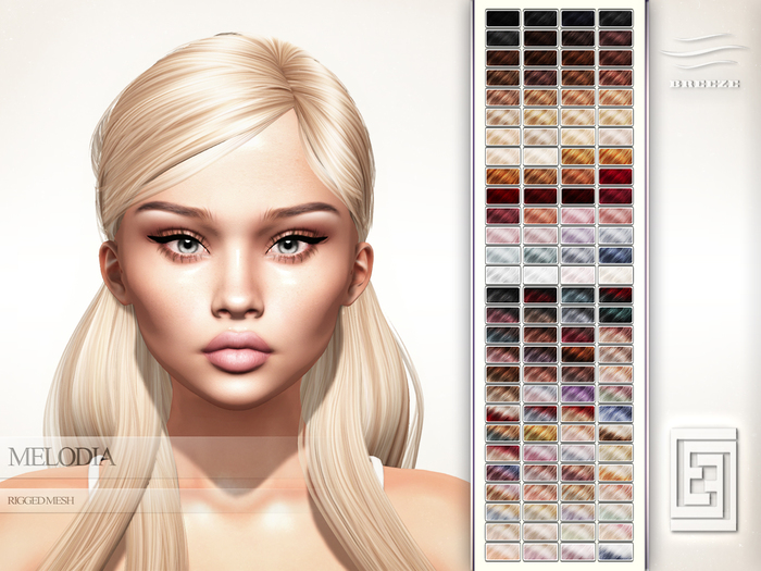 eXxEsS Mesh Hair : Melodia Demo