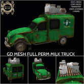 GD MESH FULL PERM MILK TRUCK