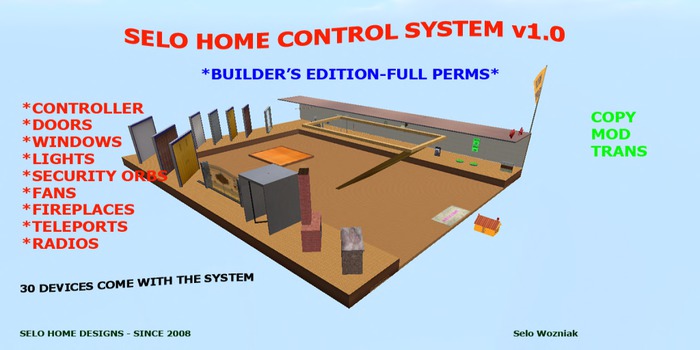 SELO HOME CONTROL SYSTEM v1.0-FULL PERMS (MP)