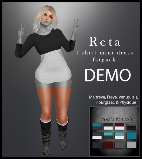 *SHAE'S RETA DRESS DEMO