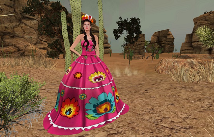 [TB] Chiapas dress -  Rosa