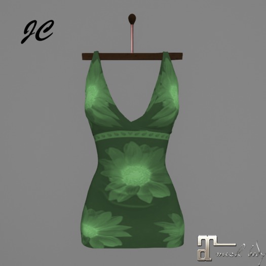 ** JC ** Susan Green Dress - Maitreya