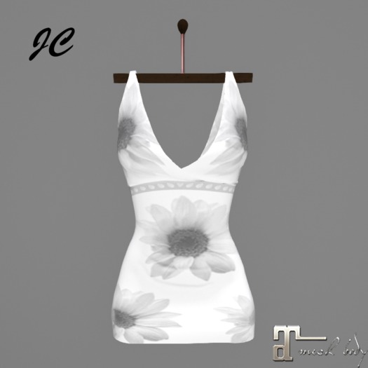 ** JC ** Susan White Dress - Maitreya